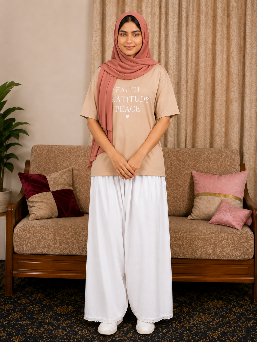 WHITE COTTON EZAAR - Image 2
