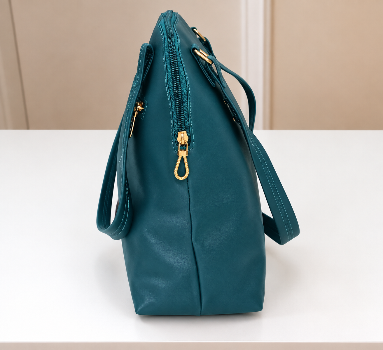 HAND BAG SEA GREEN - Image 3