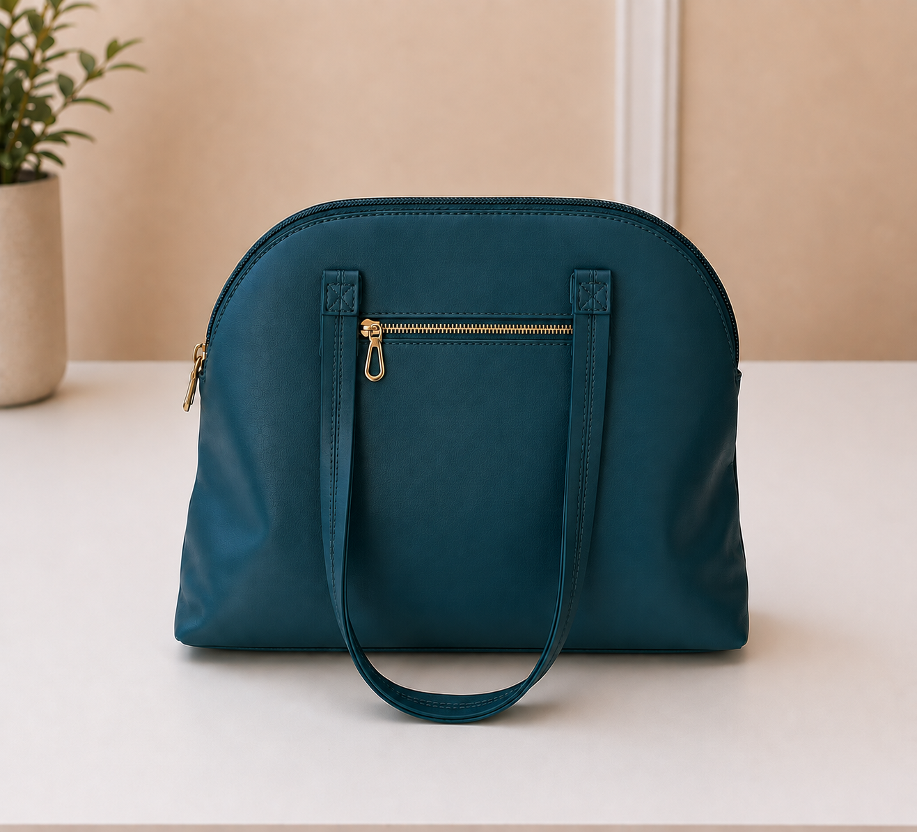 HAND BAG SEA GREEN - Image 4